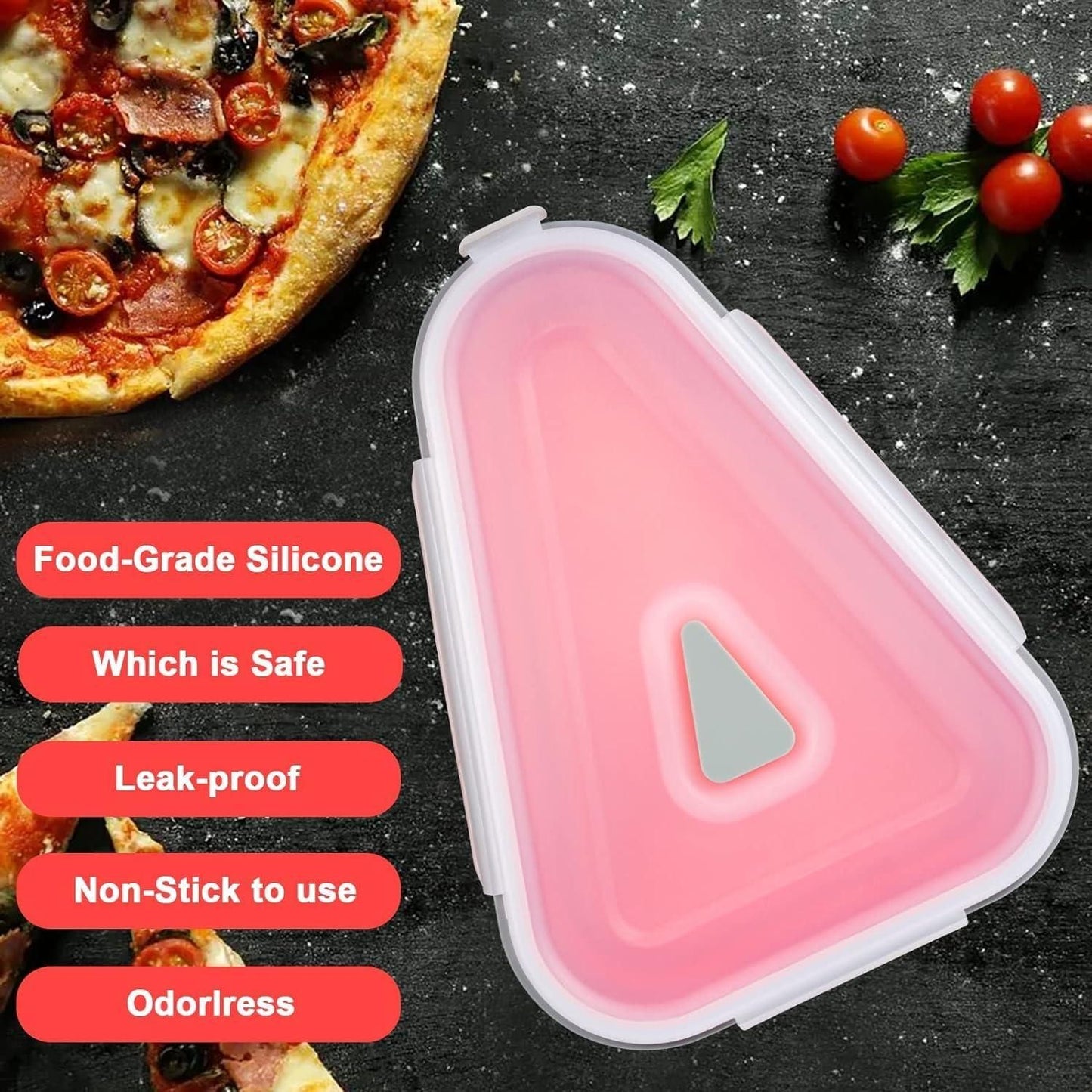 FreshSlice Pizza Container