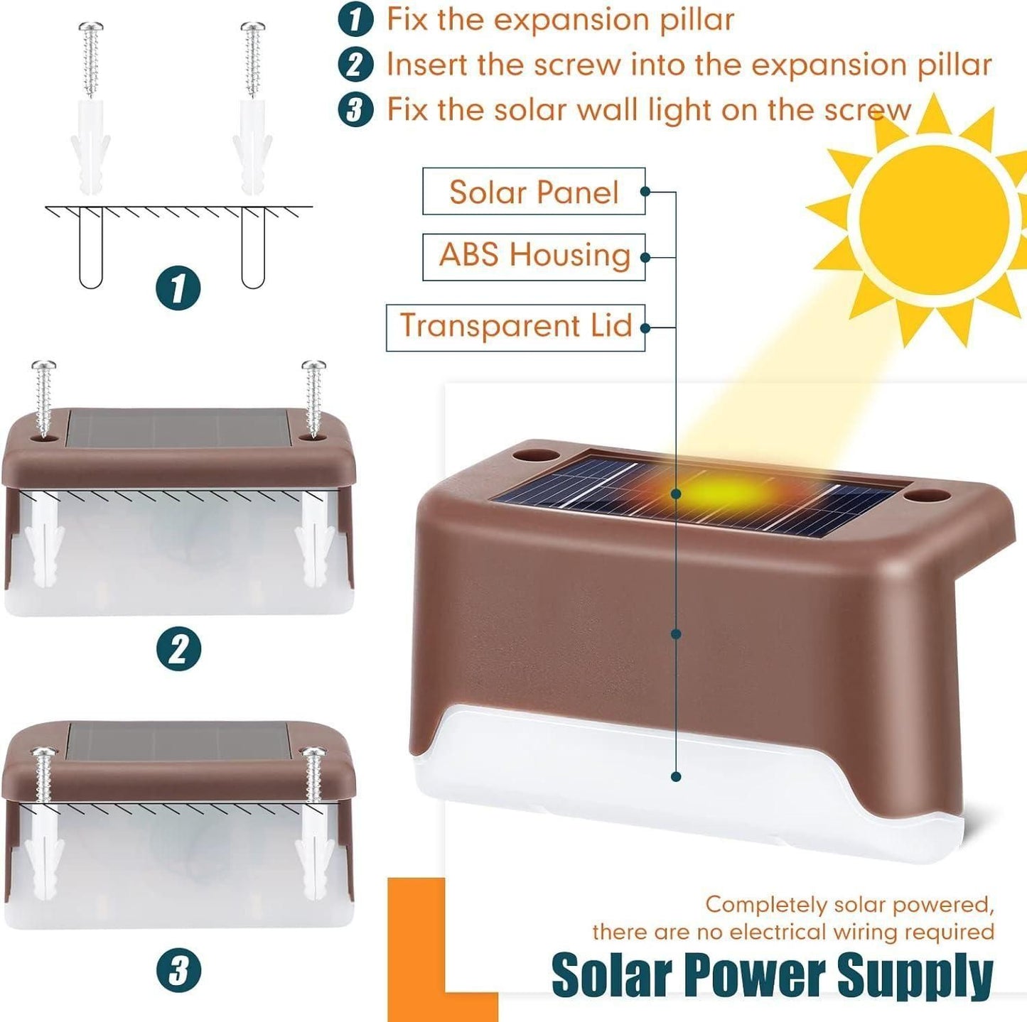 LumiDeck Solar Lights