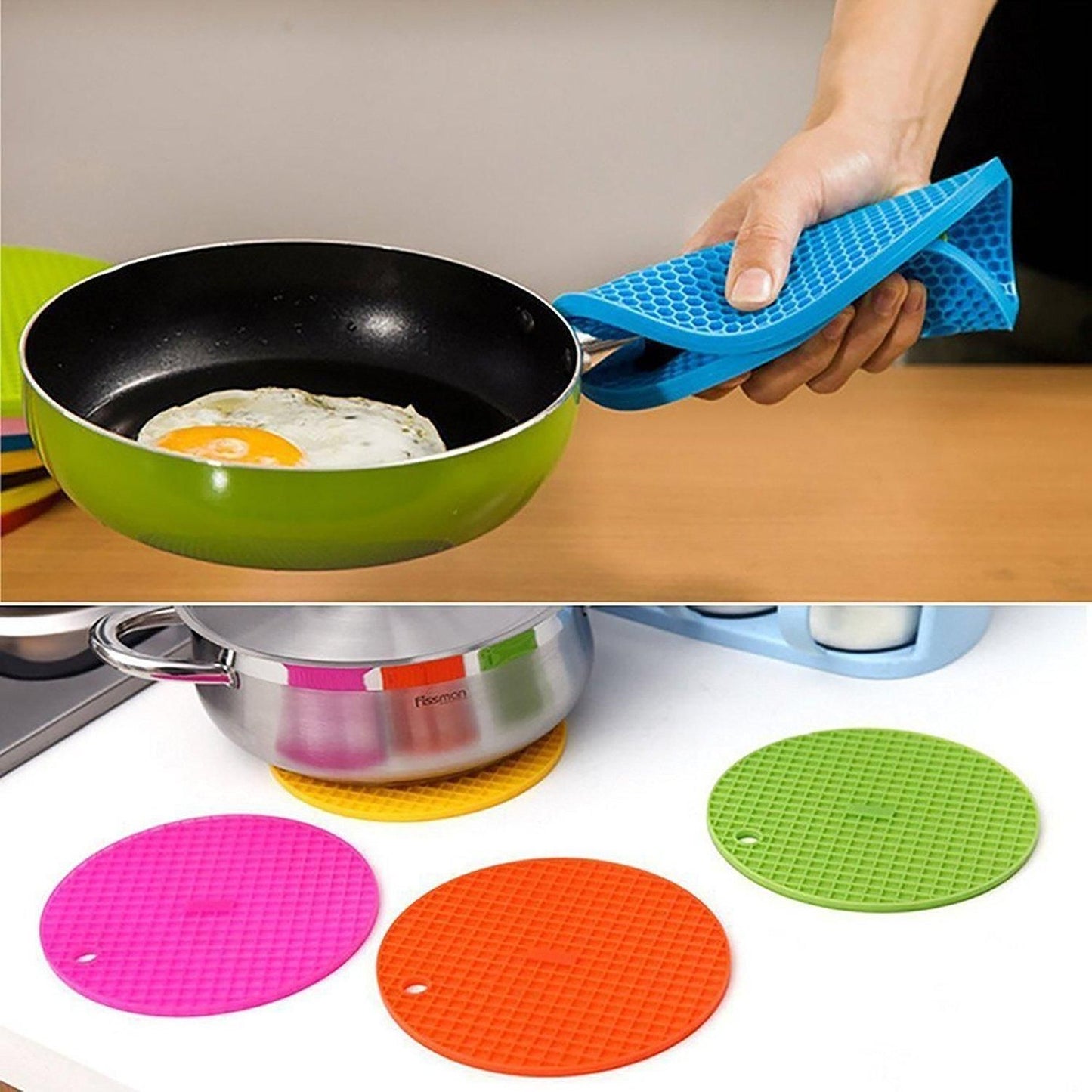 SafeSurface Heat-Resistant Table Mats