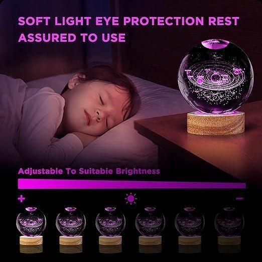 GlowSphere 3D Crystal Light