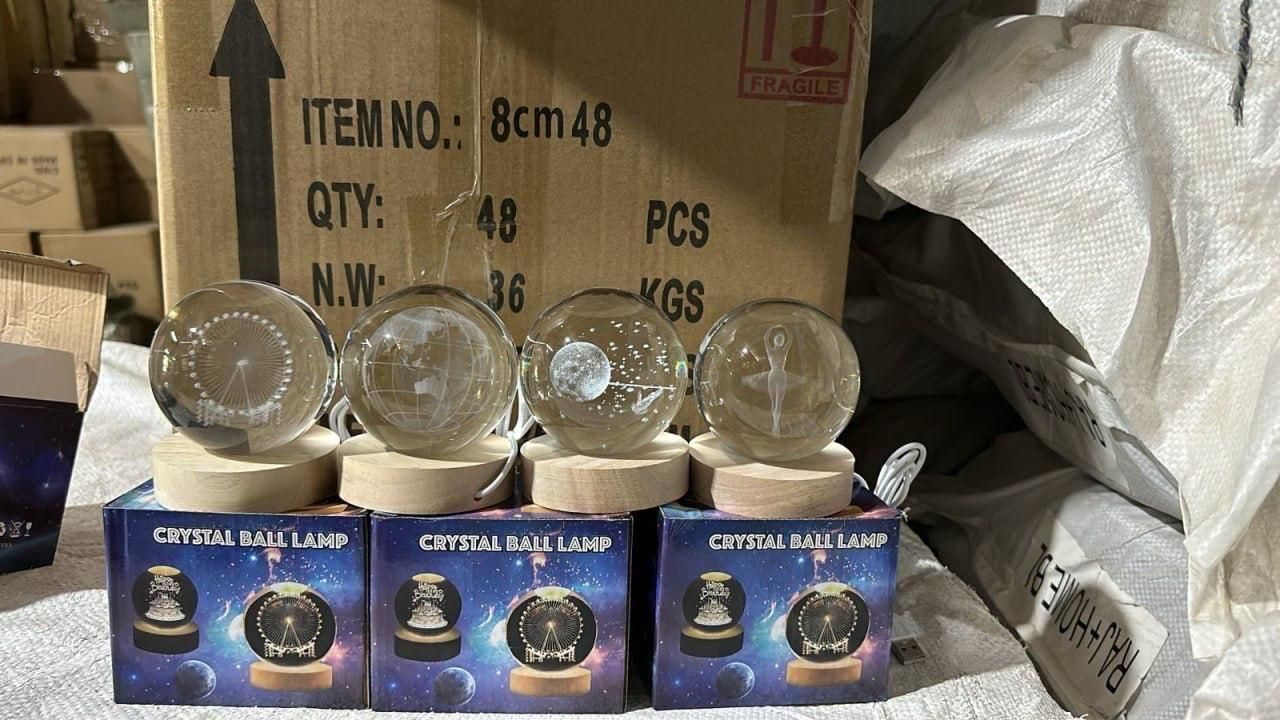 GlowSphere 3D Crystal Light