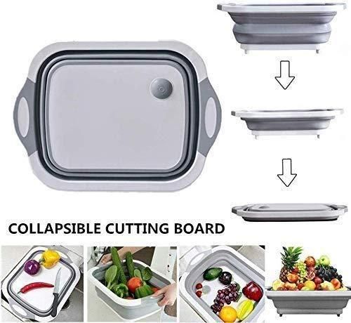 SmartFold- Cutting Board with Built-in Basket